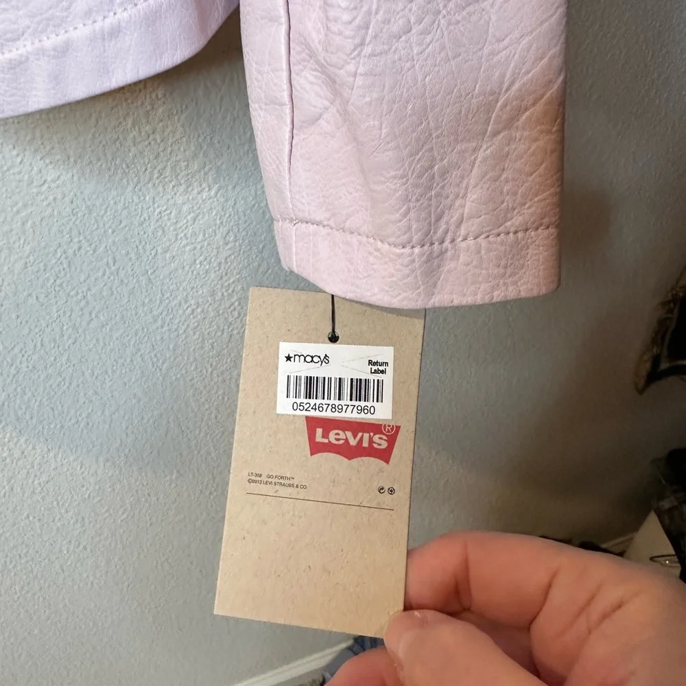 Levi’s Faux Leather Moto Jacket - 1X NWT - Picture 5 of 8